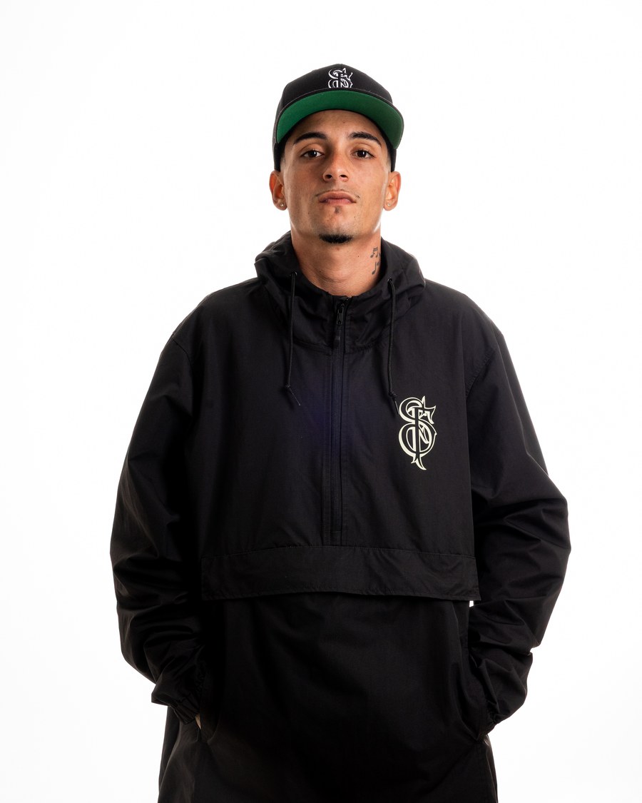 Impermeável Anorak Preto